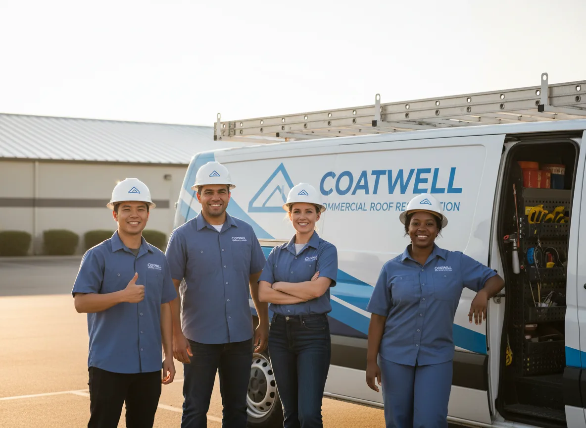 Commercial roof coating company in Knoxville, GA
